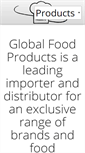 Mobile Screenshot of globalfoodproduct.com
