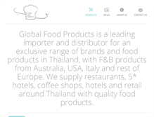 Tablet Screenshot of globalfoodproduct.com